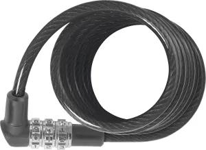 Abus 3506c Combi Coil 6mm x 120cm Cable Lock - Black