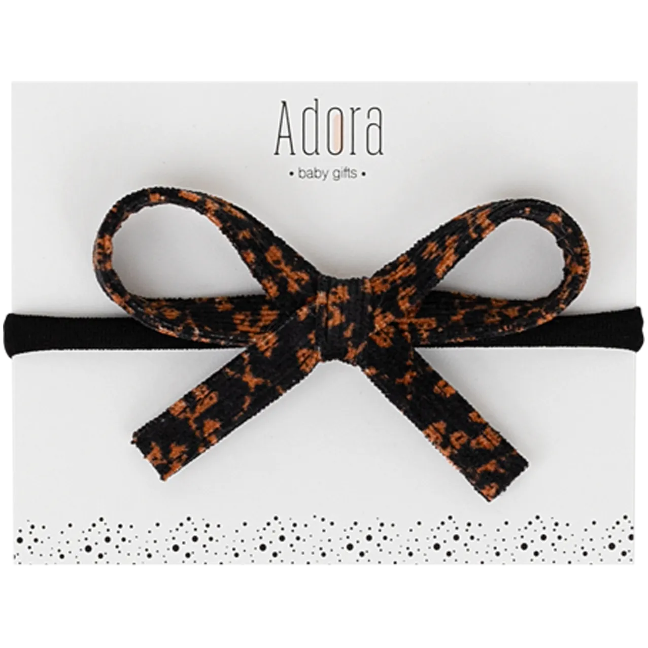 Adora Corduroy Bow Headband