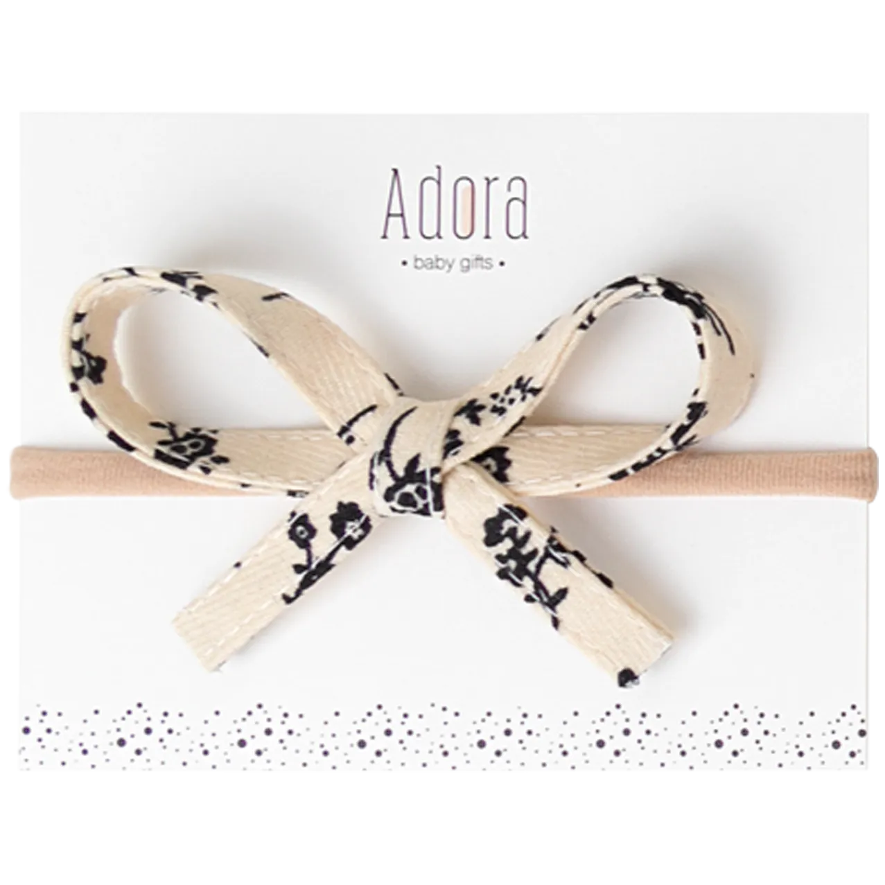 Adora Corduroy Bow Headband