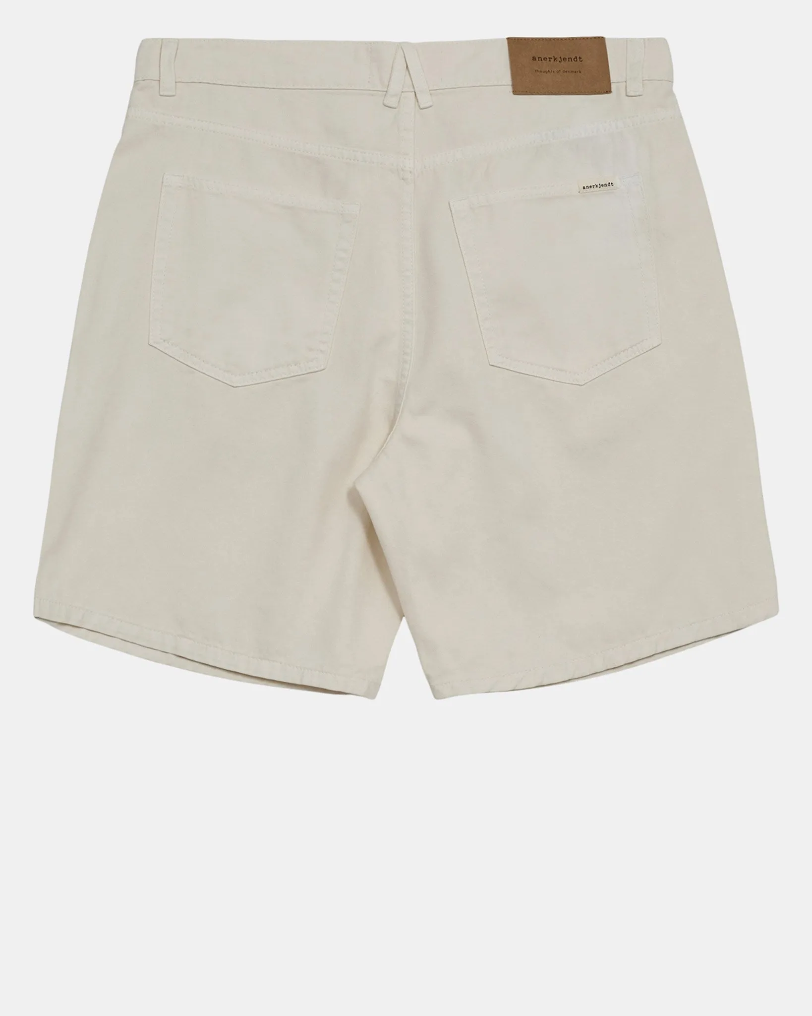 AKJANIC GARMENT DYED SHORTS - Tofu