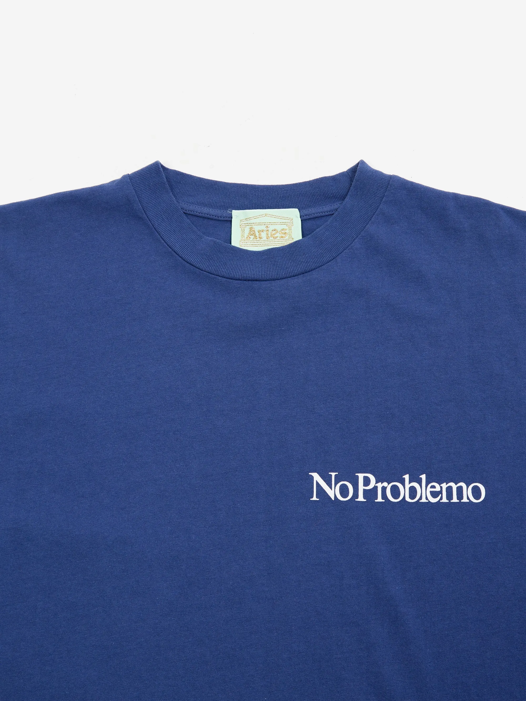 Aries Mini Problemo Short Sleeve T-Shirt - Navy