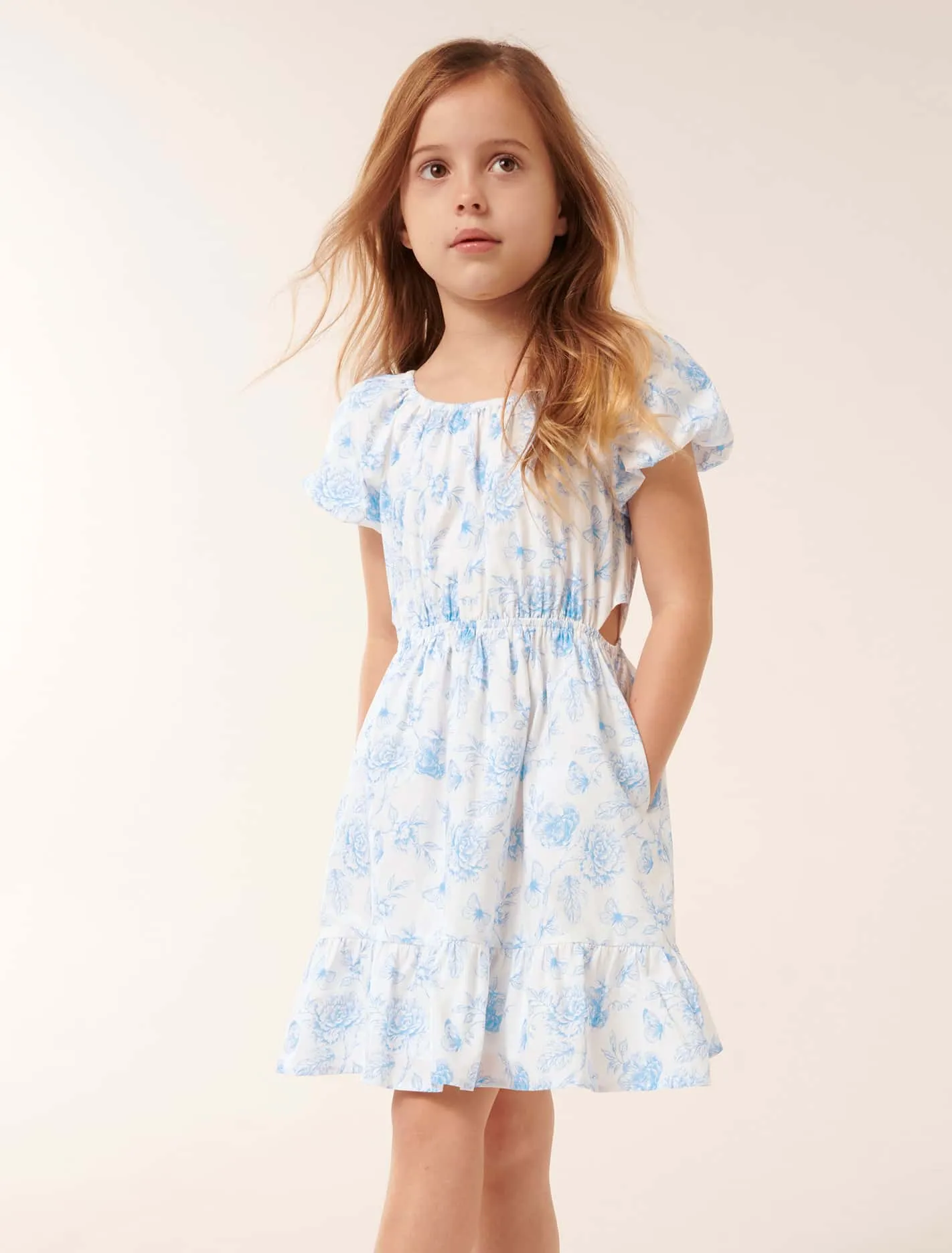 Belle Cut-Out Girls Dress