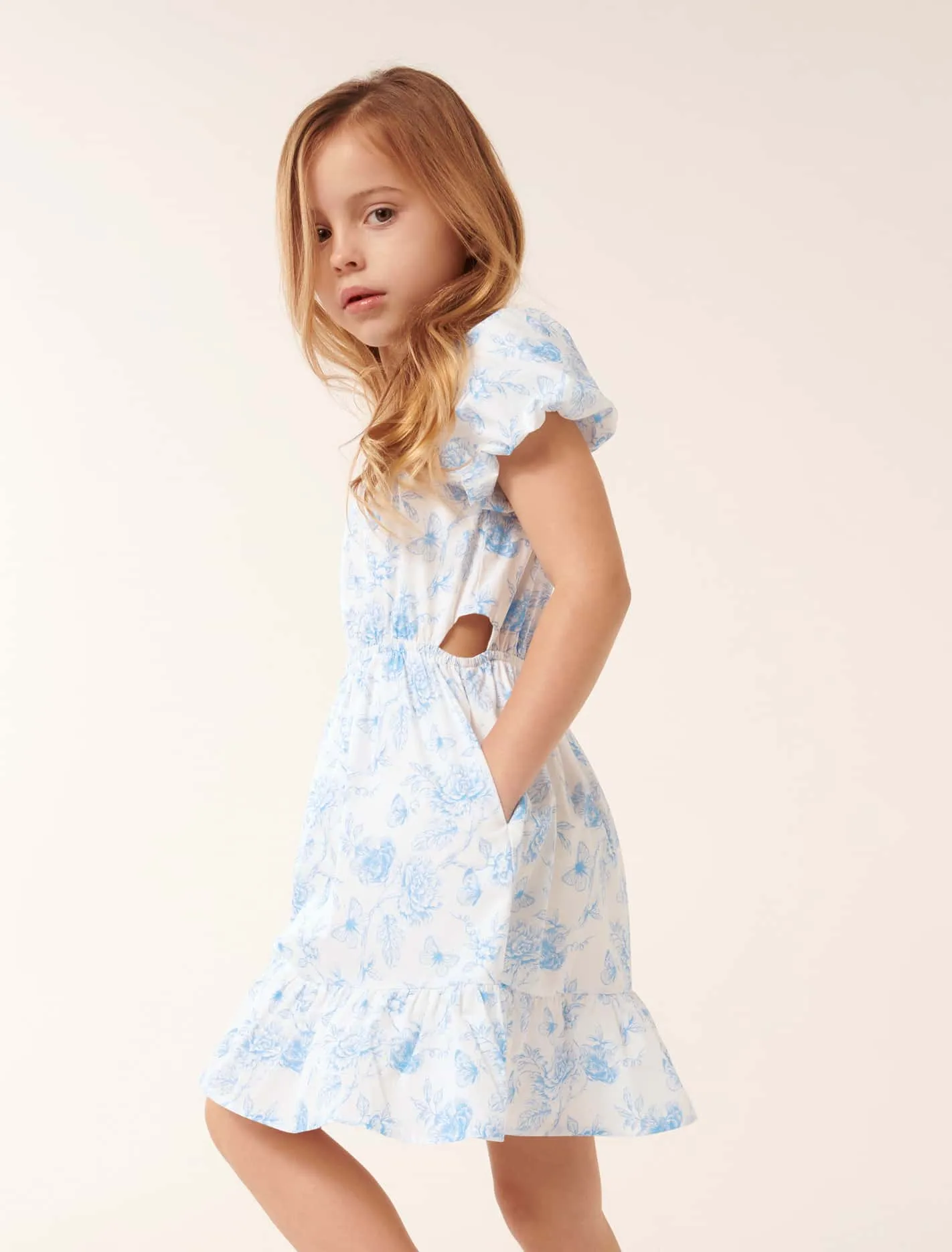 Belle Cut-Out Girls Dress