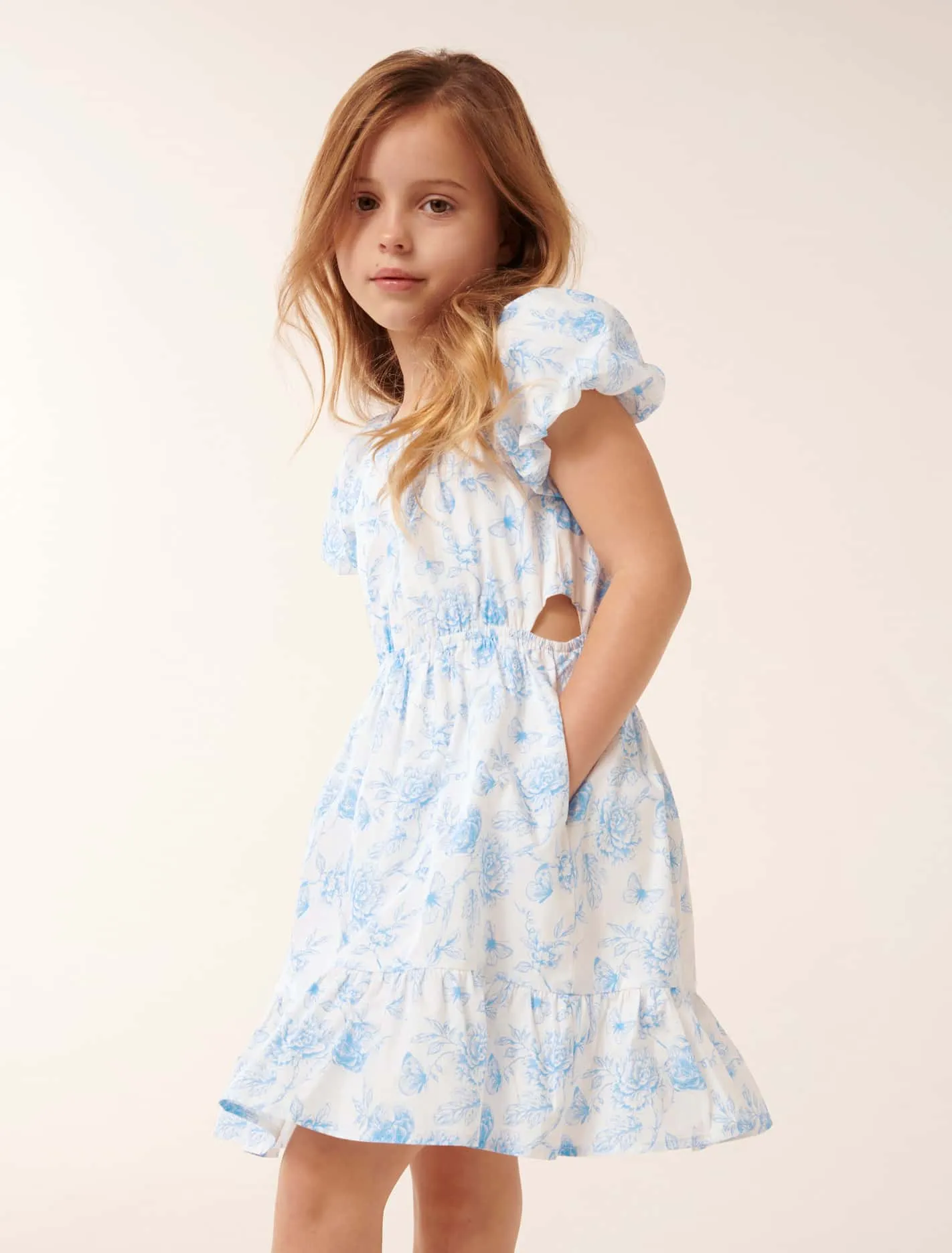 Belle Cut-Out Girls Dress