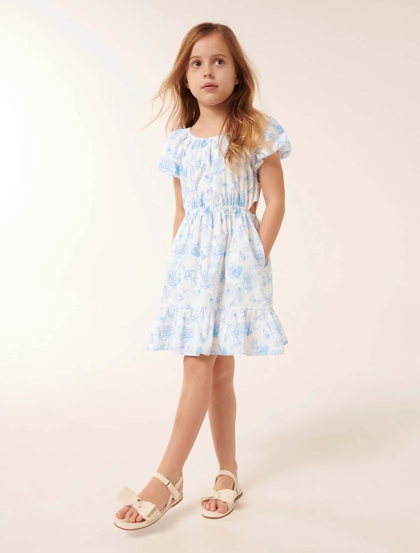 Belle Cut-Out Girls Dress