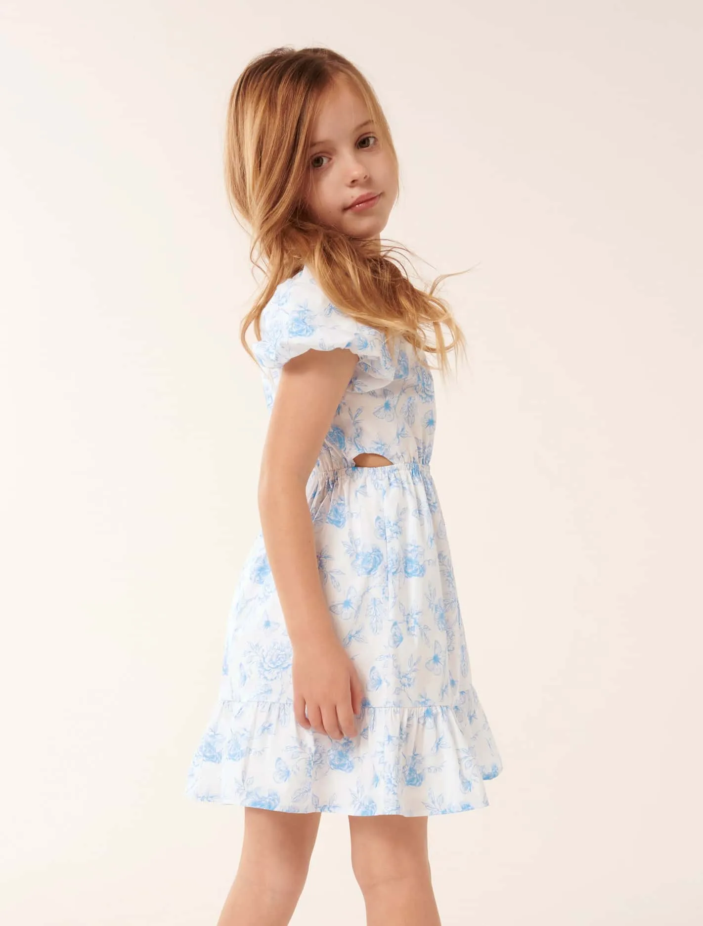 Belle Cut-Out Girls Dress