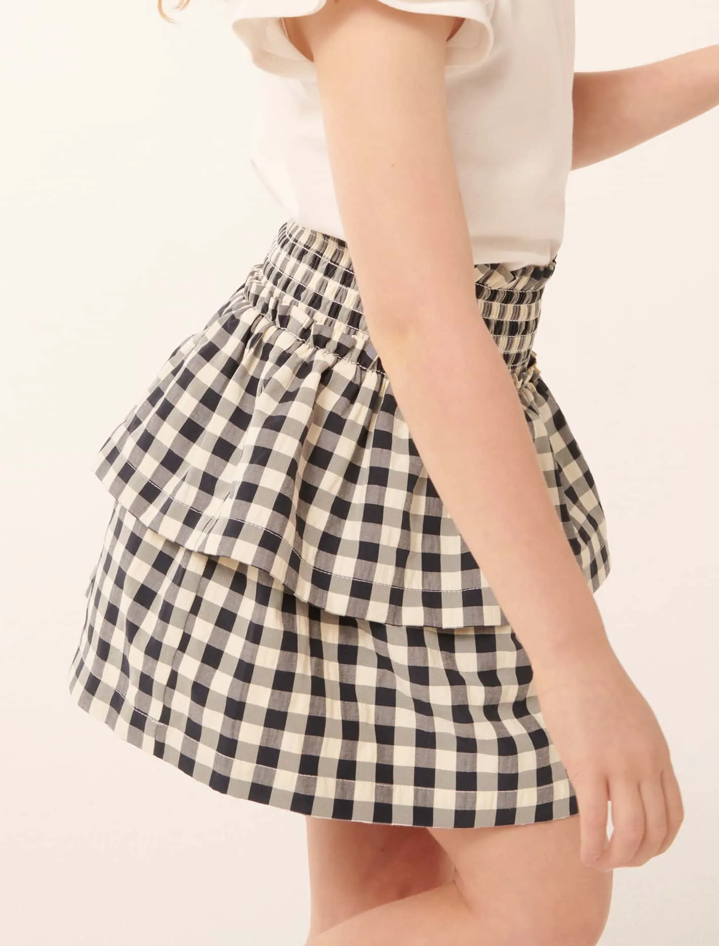 Billie Check Girls Skirt