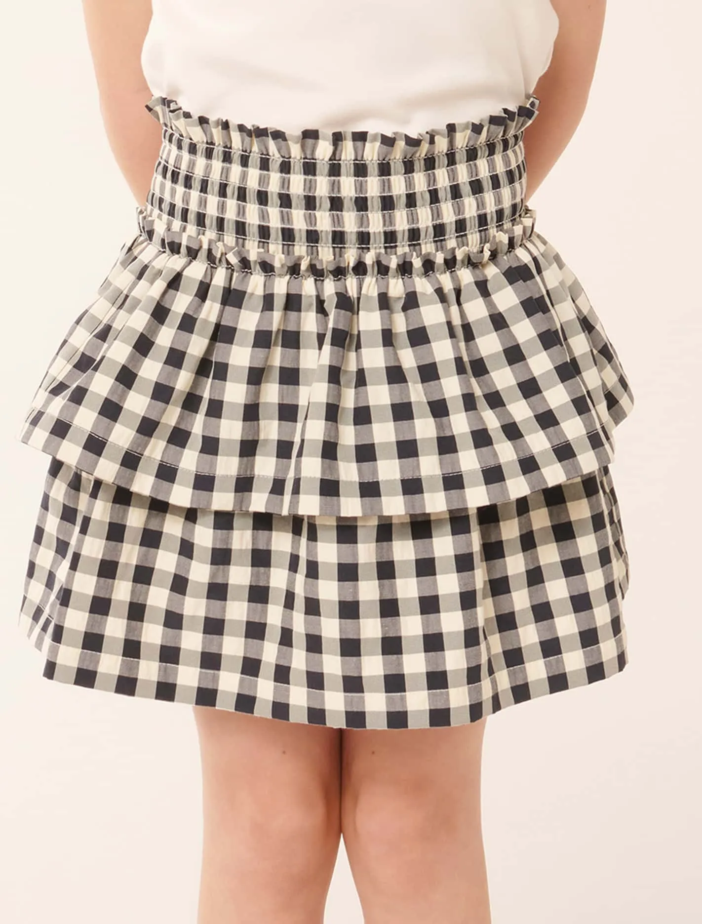 Billie Check Girls Skirt