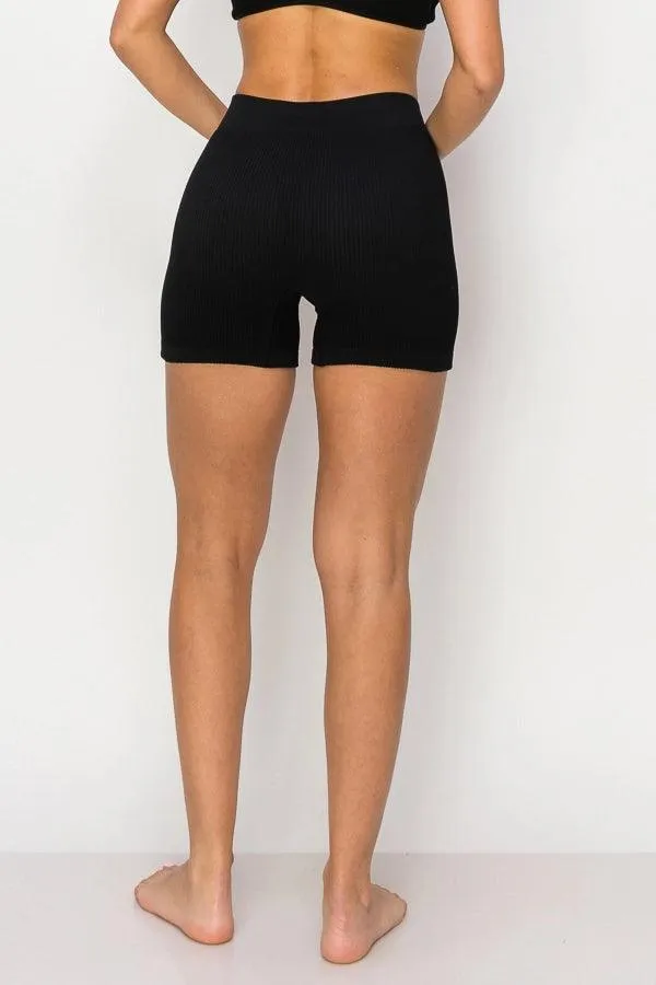 Bohem Essentials Ribbed Seamless Short