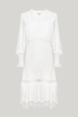 BRANKO DRESS WHITE