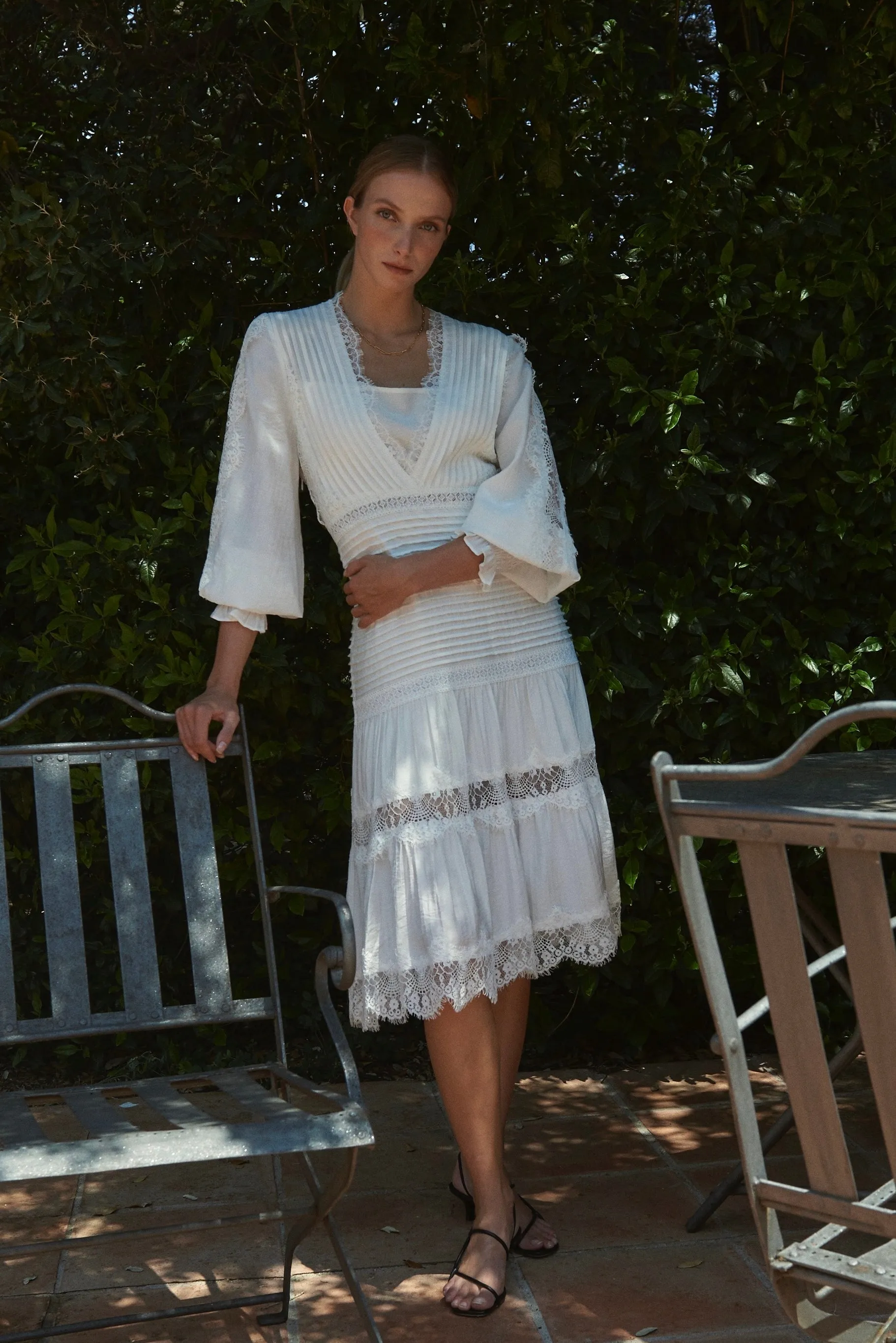 BRANKO DRESS WHITE