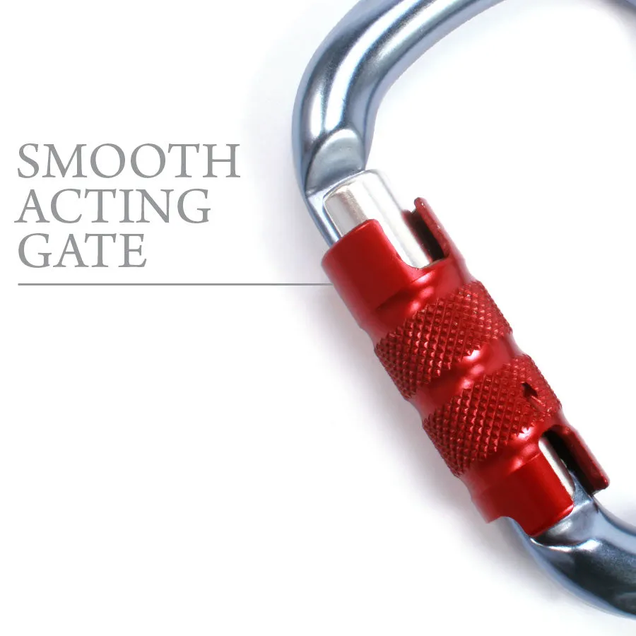 CT HMS Carabiner | Blue with Red Gate