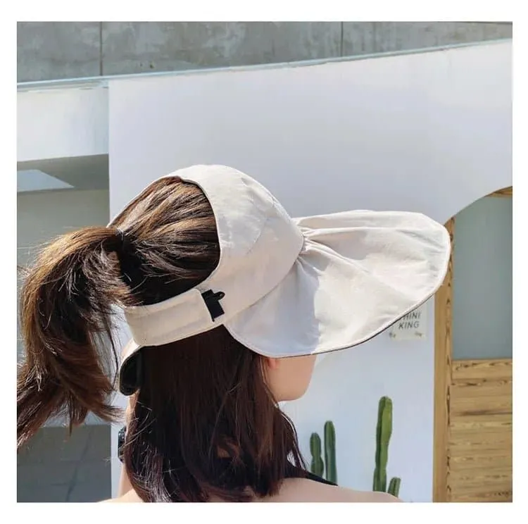 Double-Layer Foldable Sunshade Hat for Beach, Sun Protection - La MaxPa