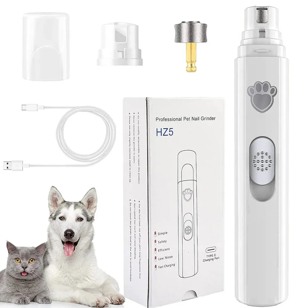 Electric Grinder  USB Charging Pet Trimmer