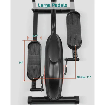 Elliptical Exercise Machine Cross Trainer for Home Use Up to 220 lbs