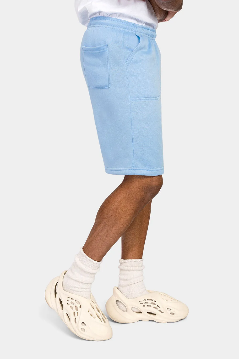 Essential Solid Fleece Shorts