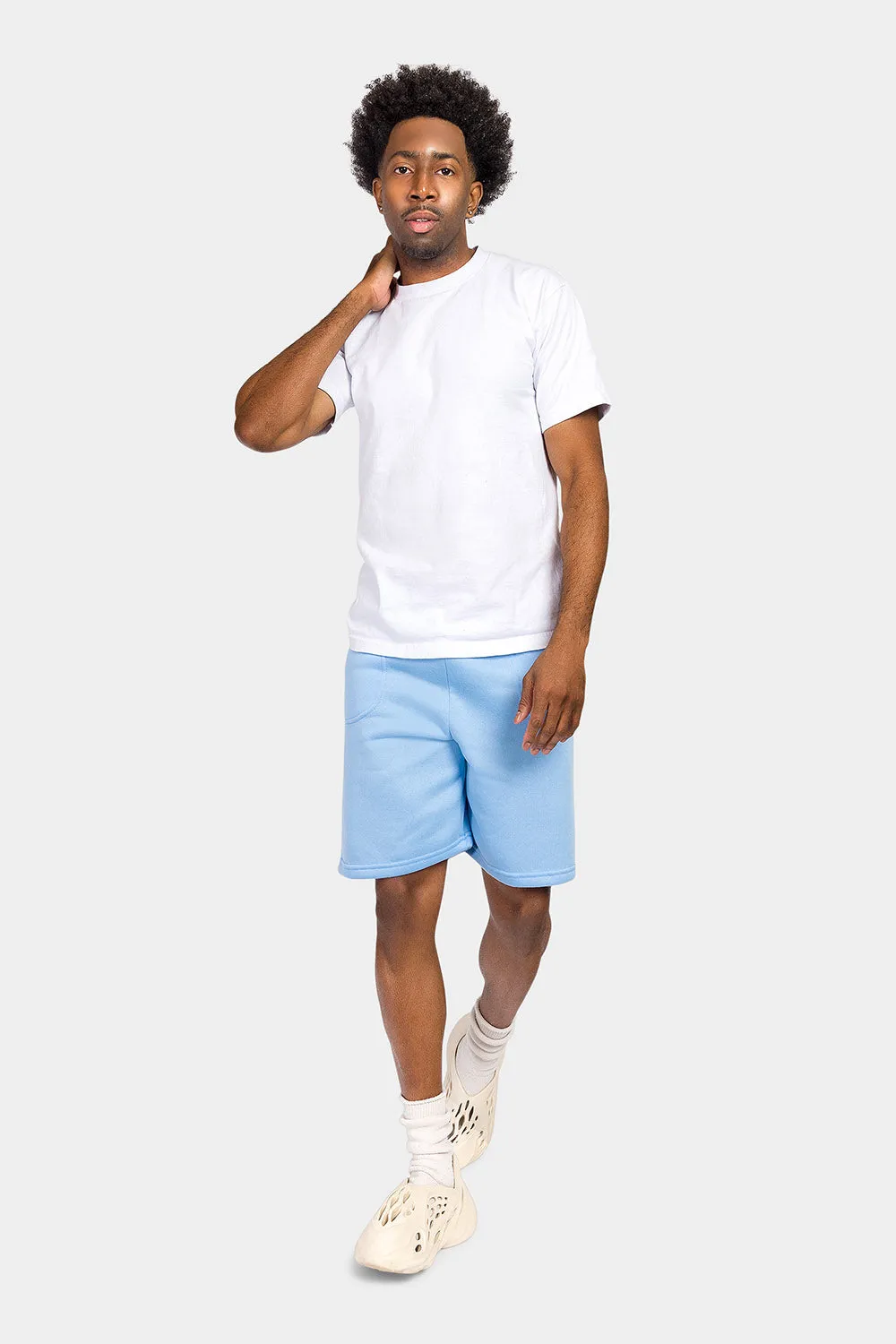 Essential Solid Fleece Shorts