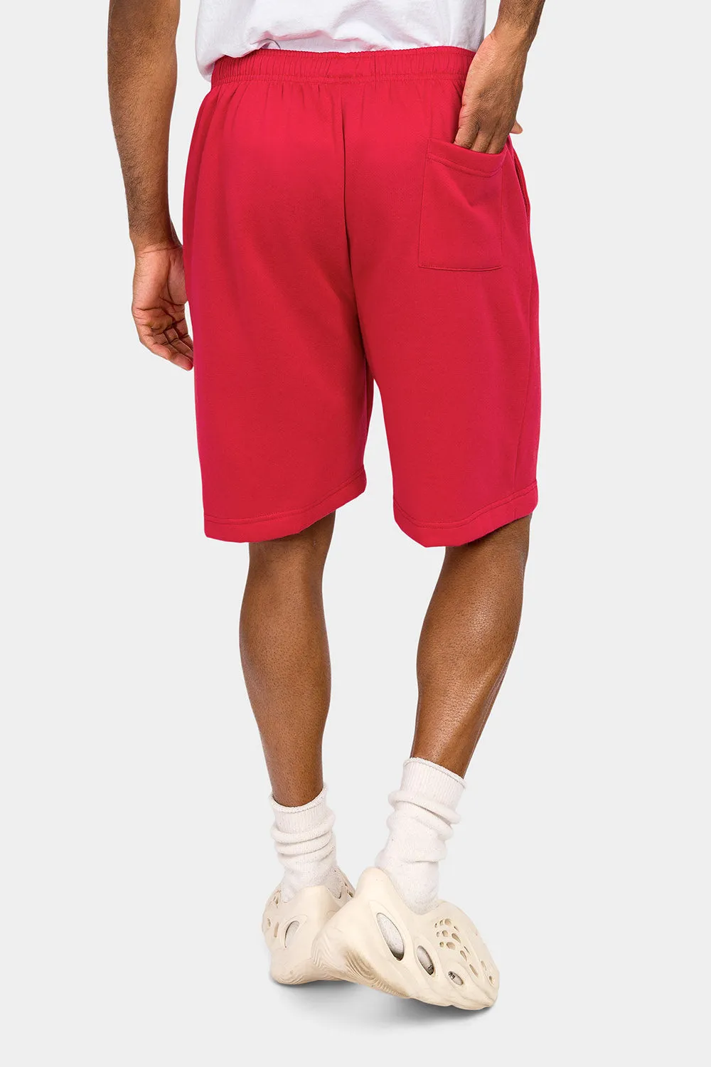 Essential Solid Fleece Shorts