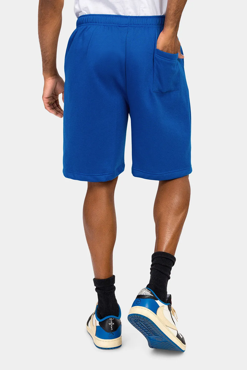 Essential Solid Fleece Shorts