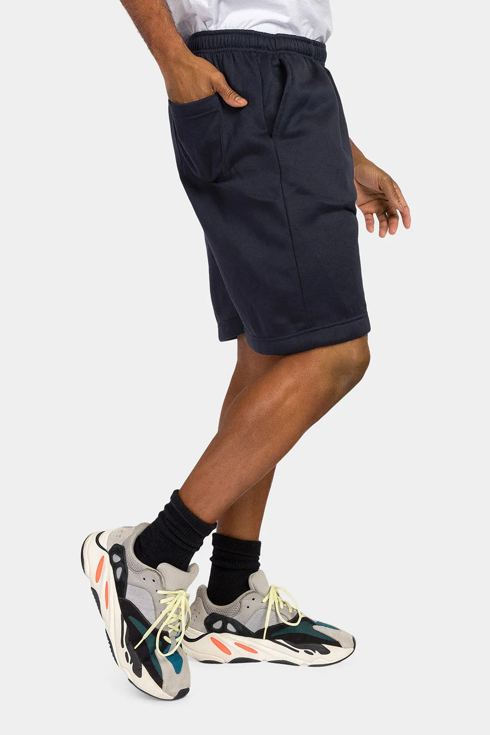 Essential Solid Fleece Shorts