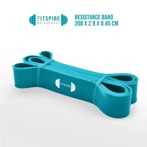 FITSPIRE Premium Latex Resistance Band 208x45x2.9cm