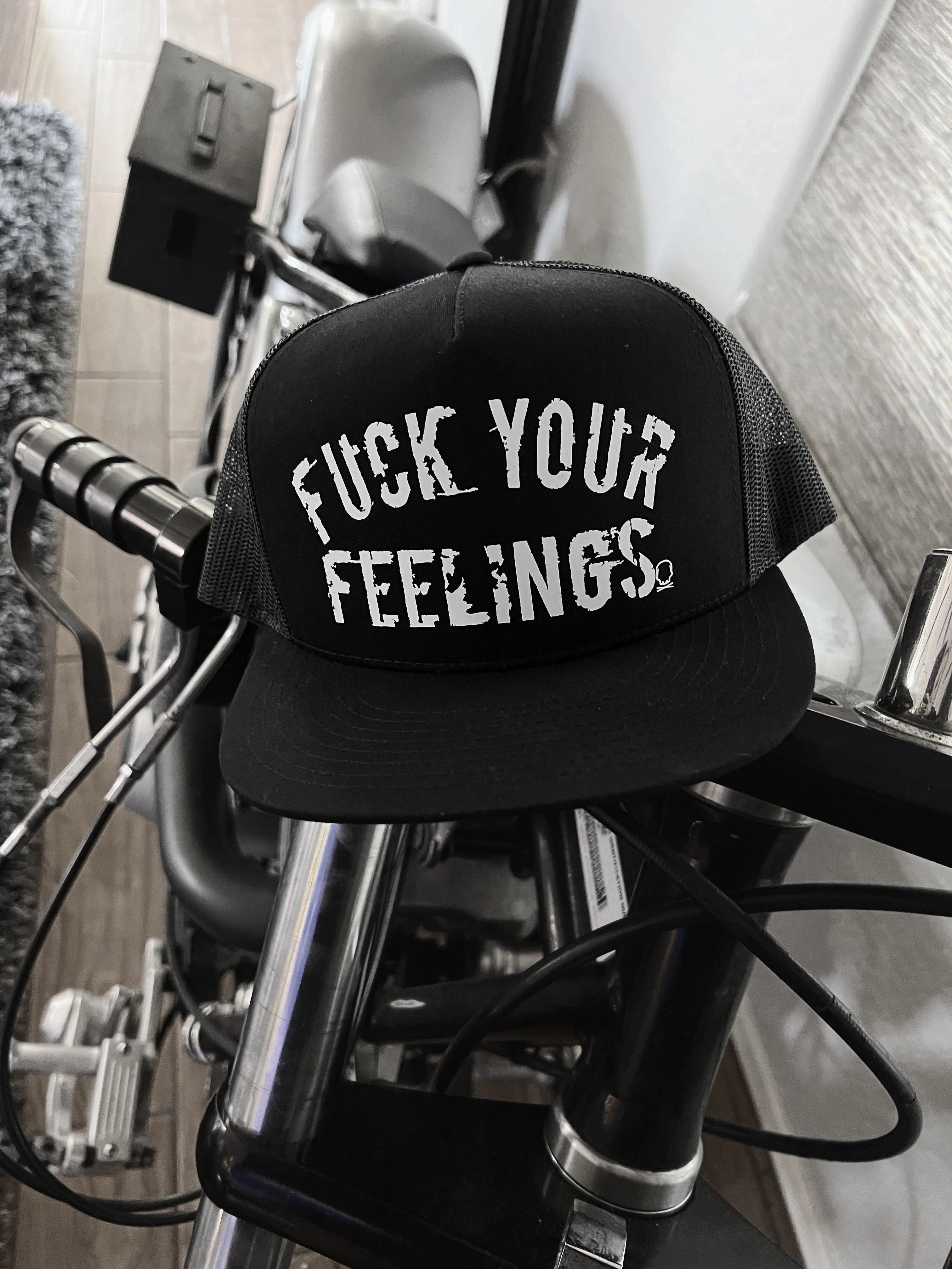 FUCK YOUR FEELINGS BLACK HAT