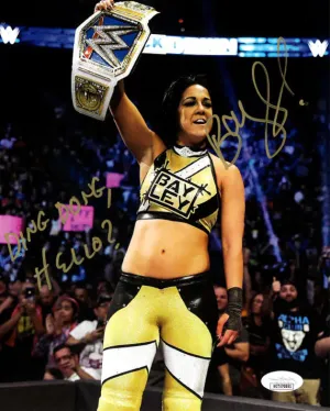 Highspots - Bayley "Yellow Gear" Hand Signed 8x10 *inc COA*