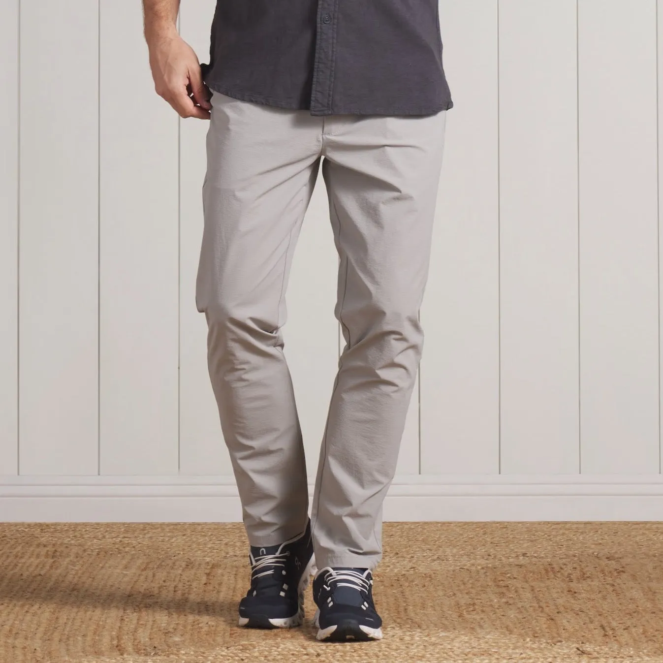 Hybrid Traveller Stretch Nylon Pants - Harbor Mist