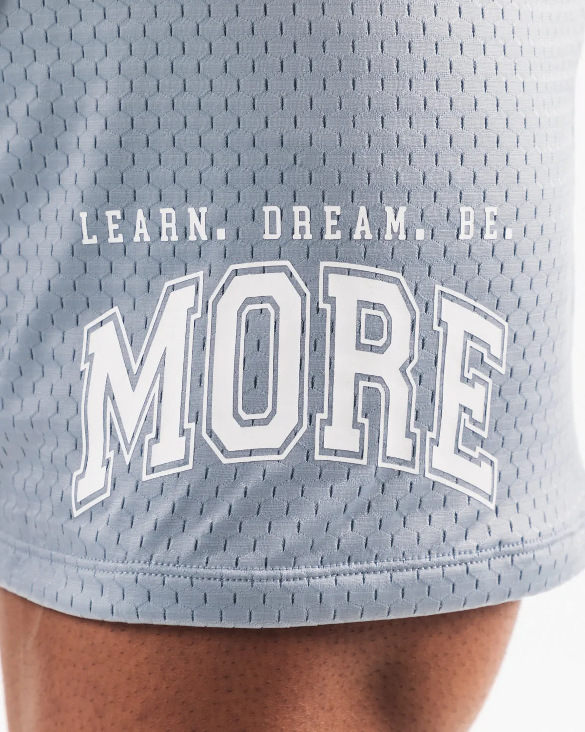 LDB More Mesh Short 6” - Fog Blue