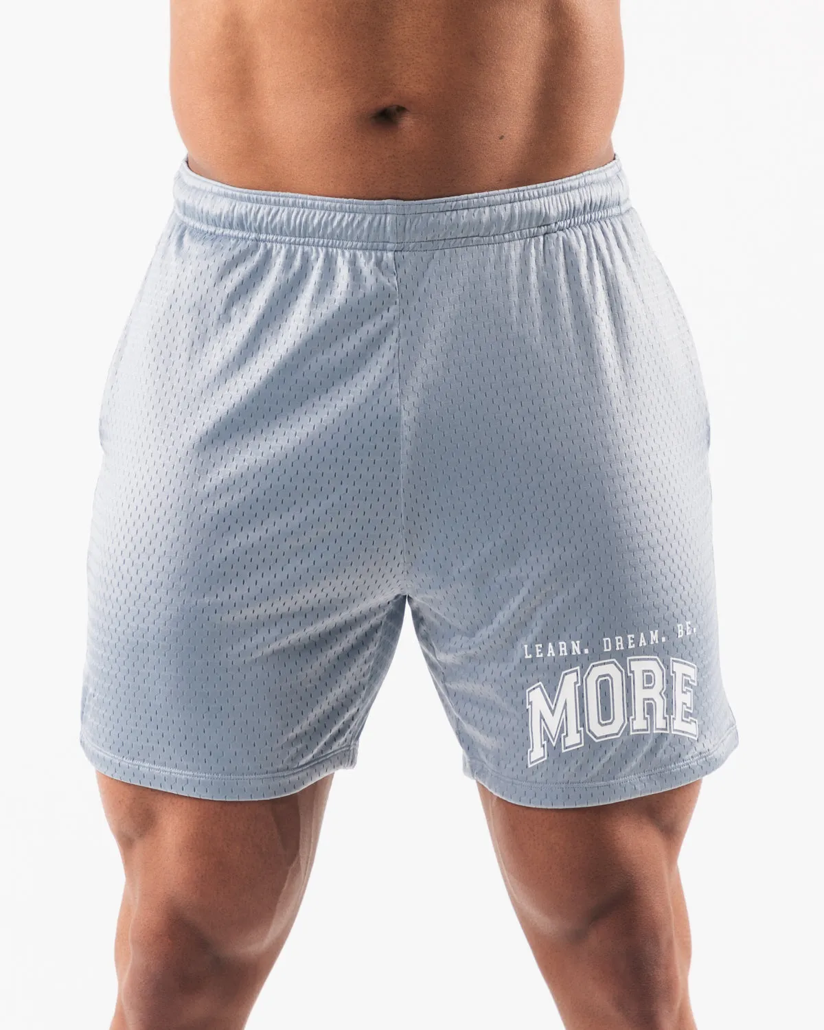 LDB More Mesh Short 6” - Fog Blue