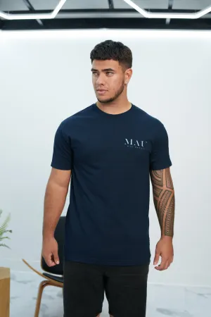 MAU NAVY SHADOW T-SHIRT