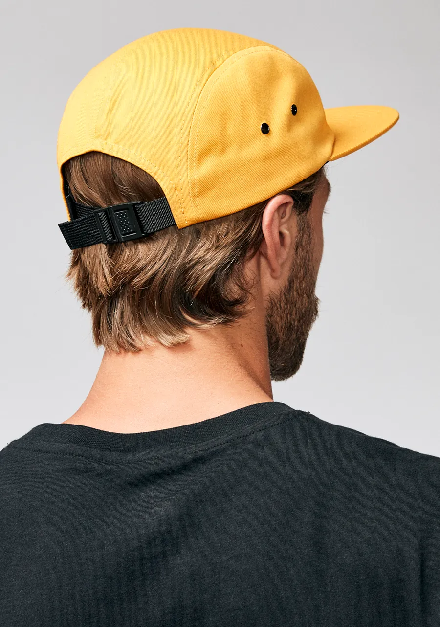 Mikey 5 Panel Hat - Yellow