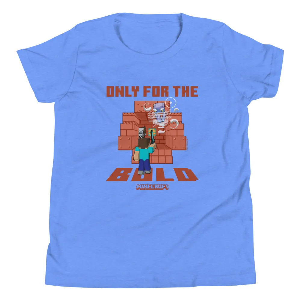 Minecraft Only For The Bold Kids T-Shirt