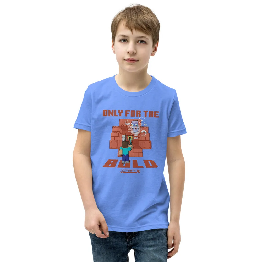 Minecraft Only For The Bold Kids T-Shirt