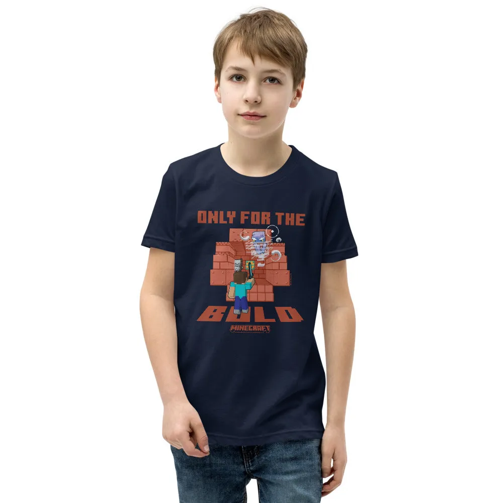 Minecraft Only For The Bold Kids T-Shirt