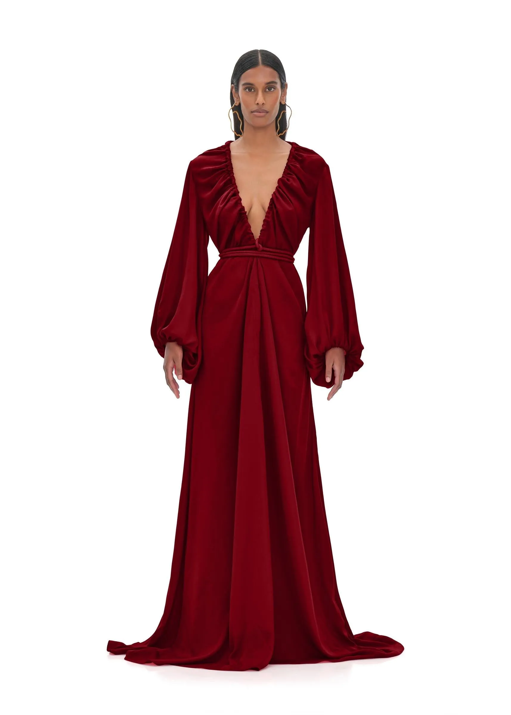 Neema Ruby Red Robe