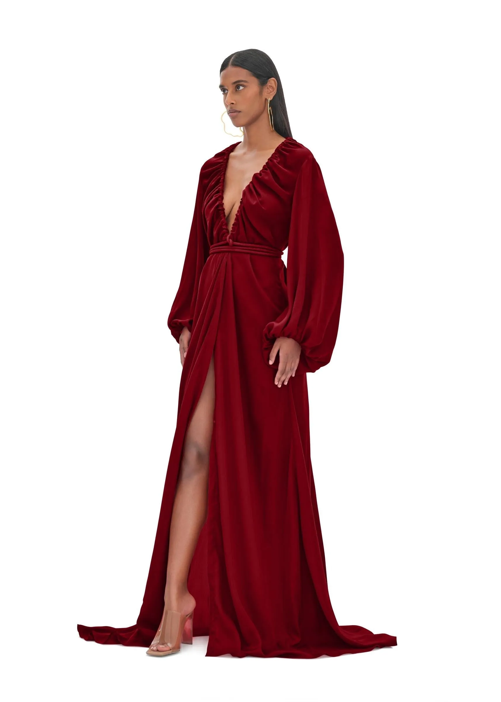 Neema Ruby Red Robe