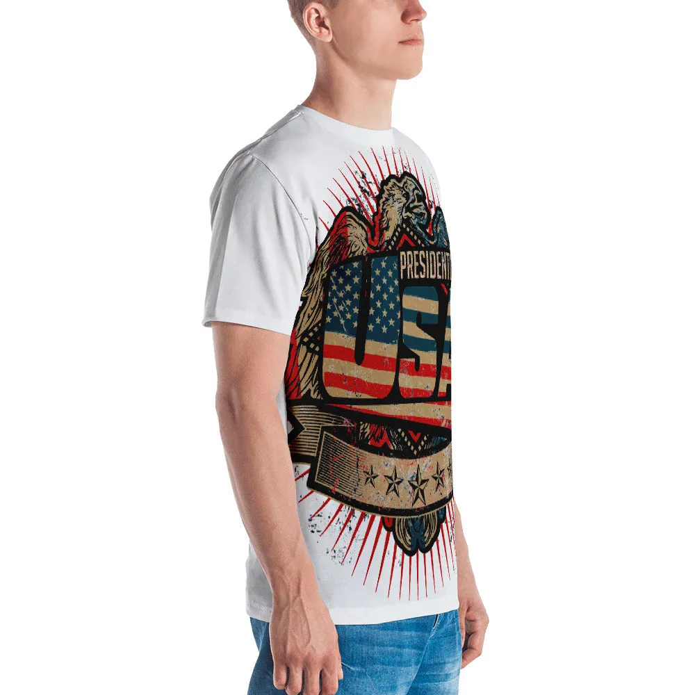 Presidential Eagle All Over Men's T-shirt