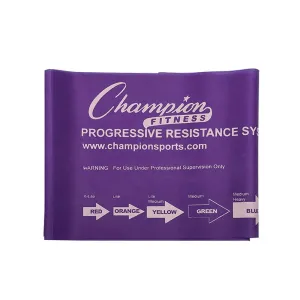 Purple 20 lb Resisitance Band by Champion Sports