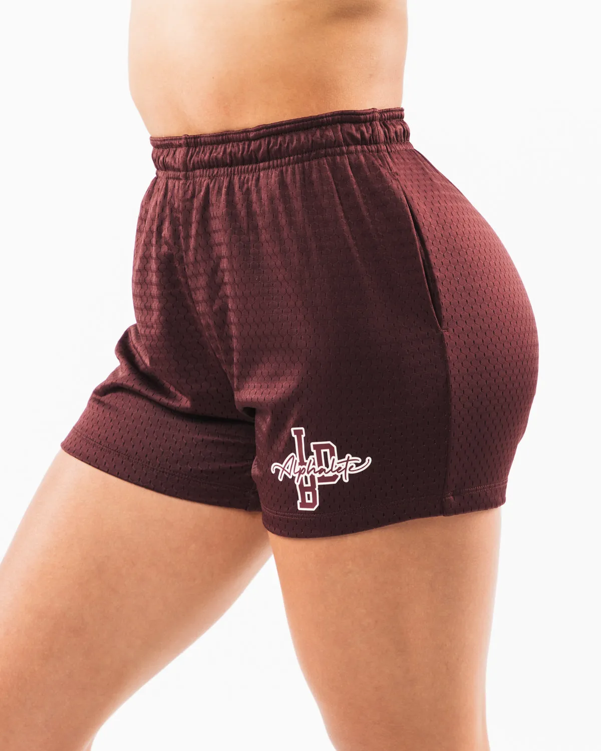 Signature Mesh Short 4" - Sangria