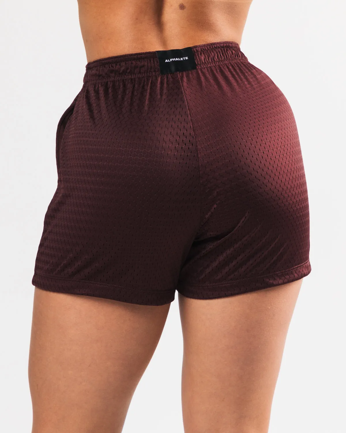 Signature Mesh Short 4" - Sangria