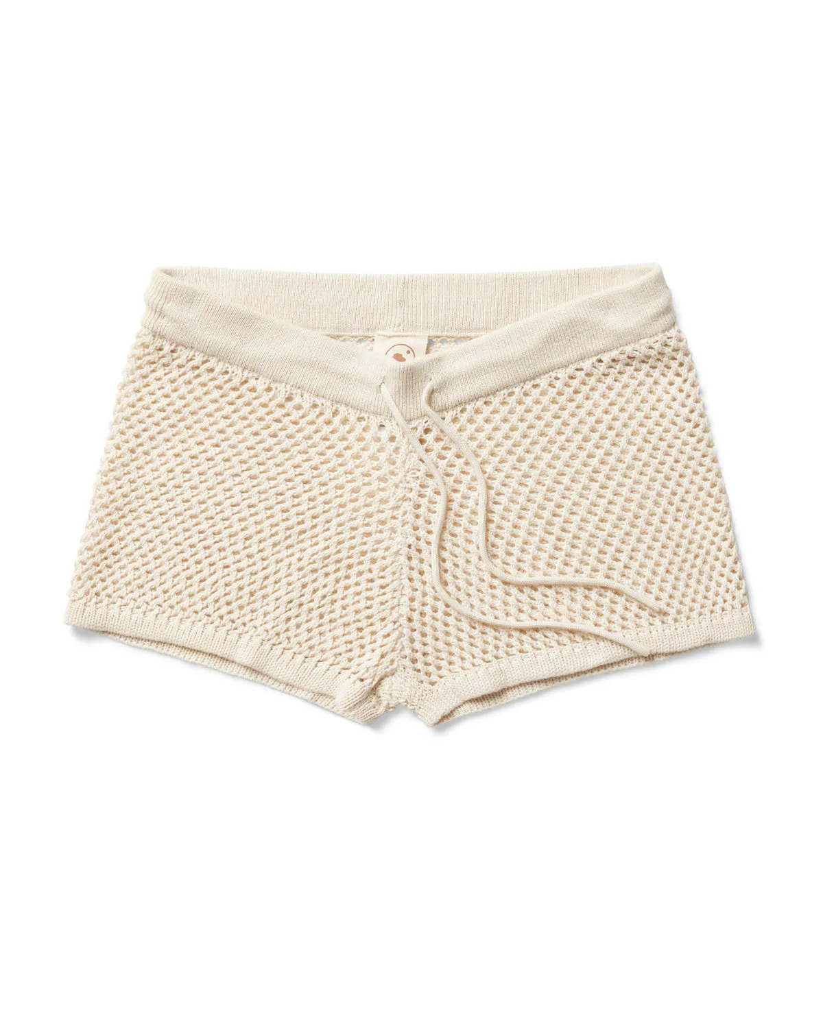 The Málaga Crochet Shorts - Vintage Ivory