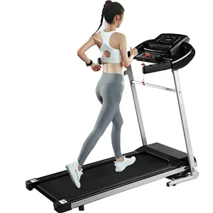 Treadmills for Home, 2.5HP Portable Foldable Treadmill with 15 Pre Set Programs and LED Display Panel